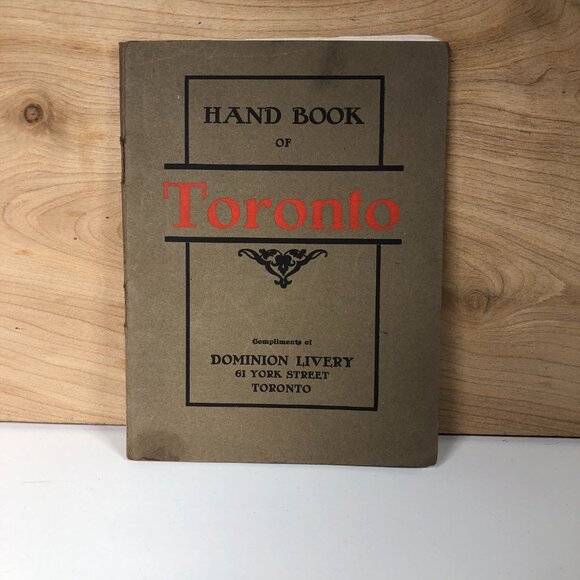Handbook of Toronto Booklet 1906 Dominion Livery York Street Vintage Canada - Picture 3 of 8